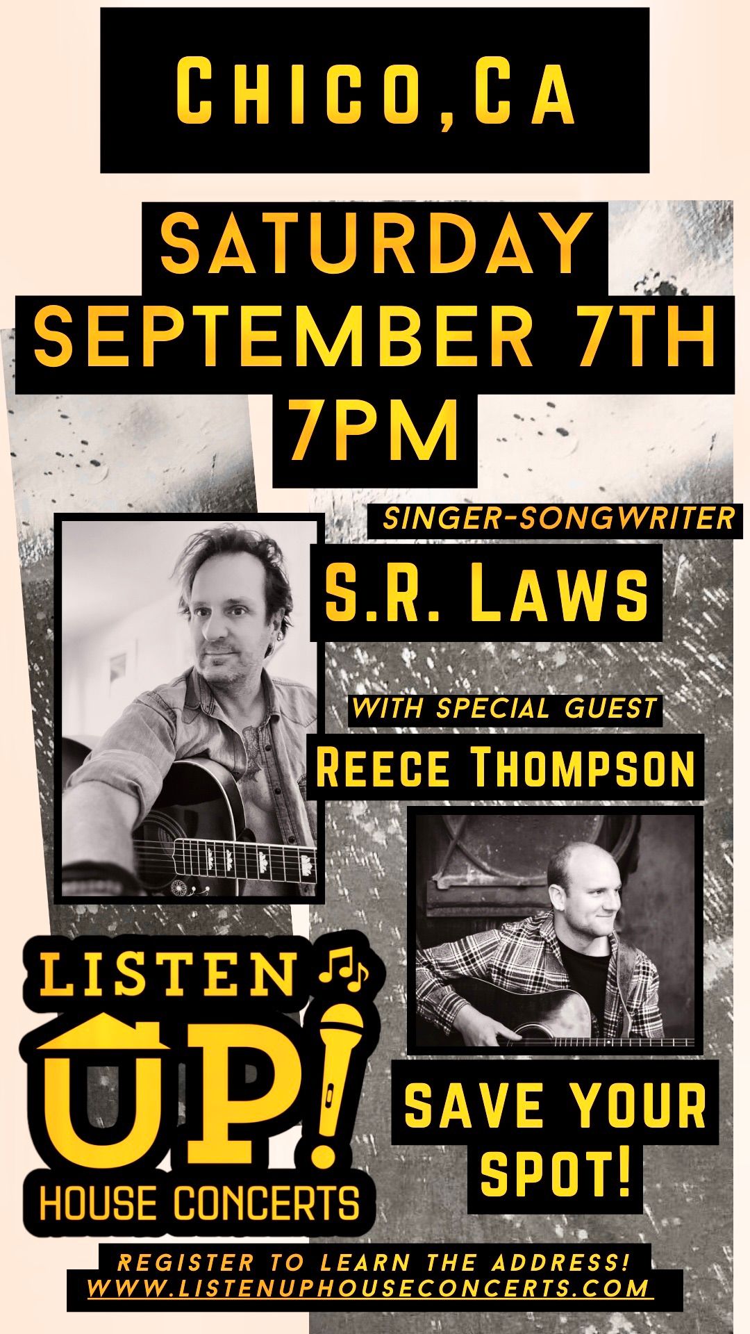 House Concert with Special Guest Reece Thompson