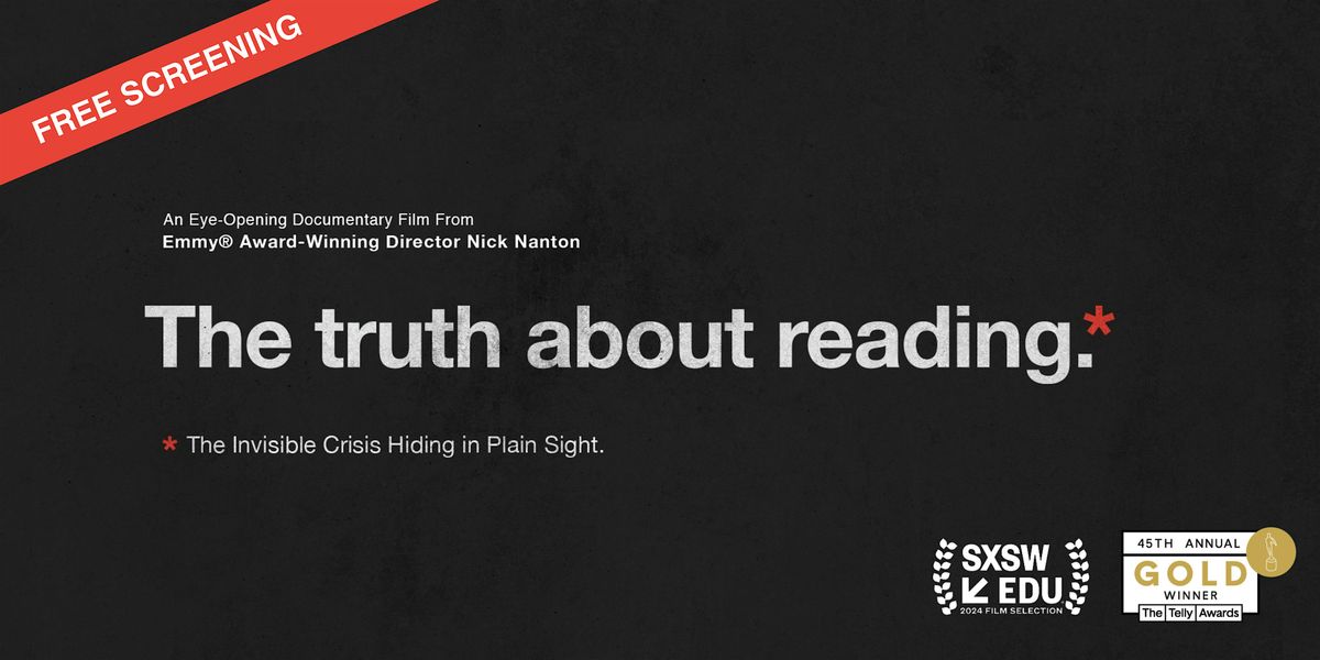 The Truth About Reading Documentary Screening