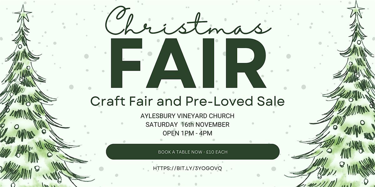 Christmas Craft Fair and Pre-Loved Sale