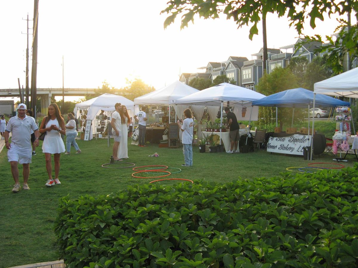 2nd ANNUAL WHITE LINEN MARKET AT M-K-T with HOUSTON PLANT MARKET