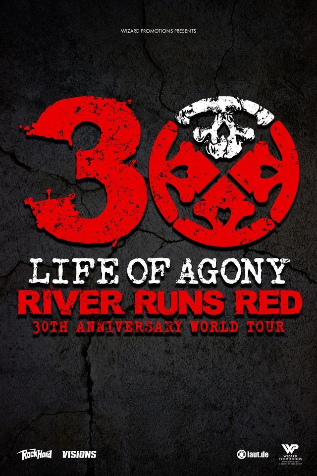 Life of Agony - River Runs Red 30th Anniversary World Tour | Leipzig