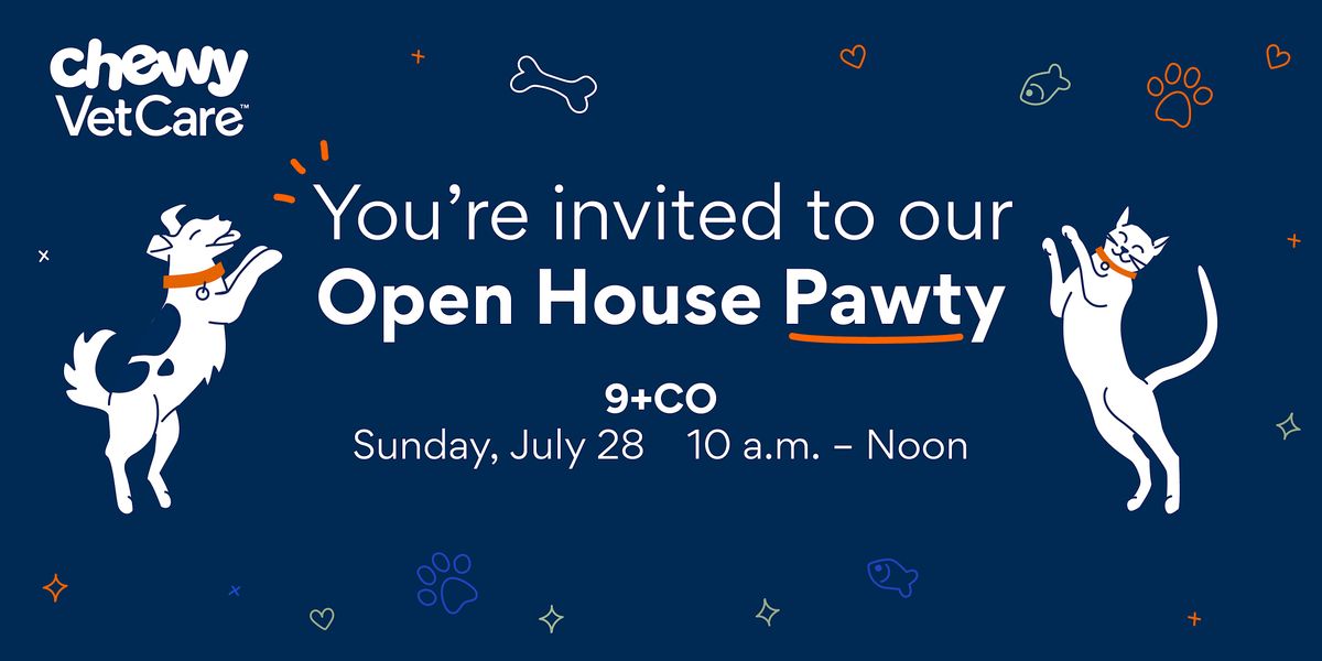Chewy Vet Care 9+CO in Denver, CO Open House Pawty