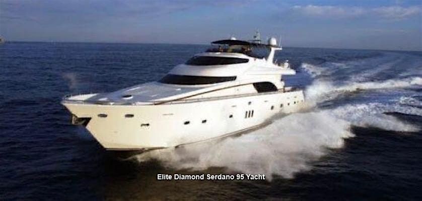 2-6 Hour Yacht Rental - Diamond Serdano 95ft 2023 Yacht Rental - Dubai