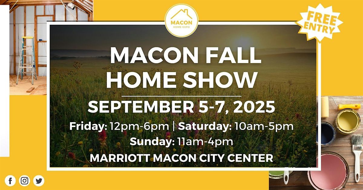 Macon Home Expo,  September 2025