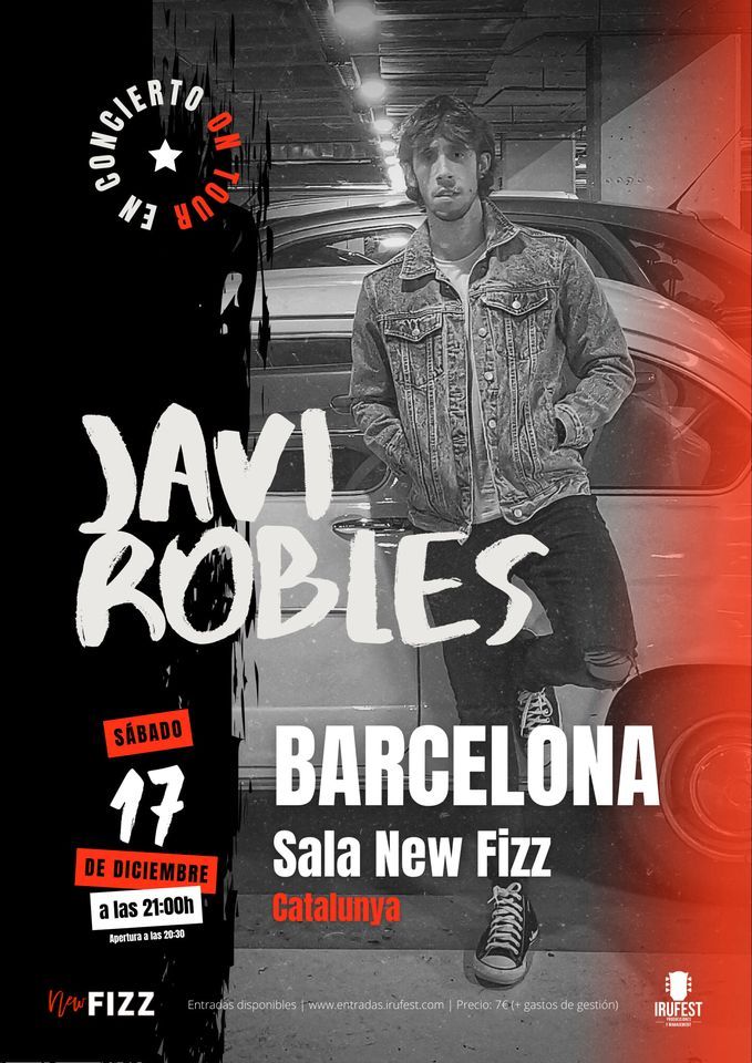 Javi Robles- Concierto en Barcelona (New Fizz)