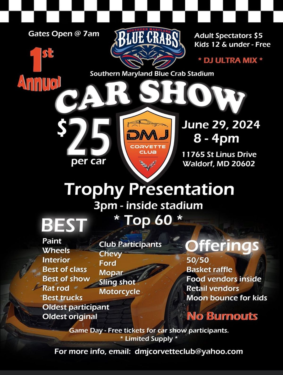 DMJ 1st Annual Car Show 