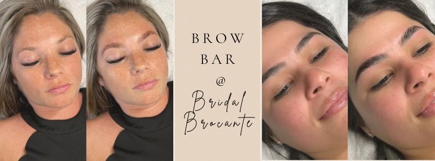 Brow Bar at Bridal Brocante