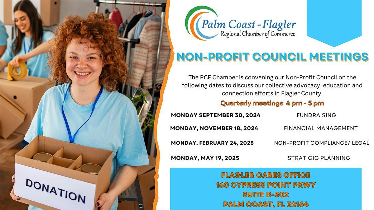 Non-Profit Council Meetings