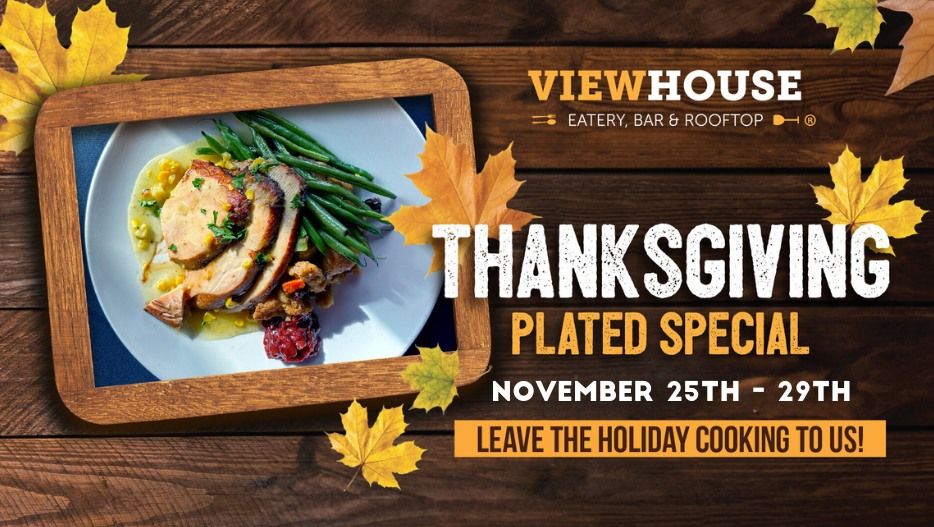 Thanksgiving Plated Special