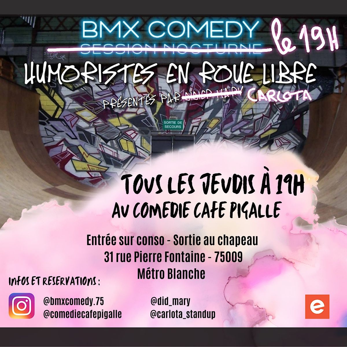BMX COMEDY \/ Le 19H30  (Stand up)