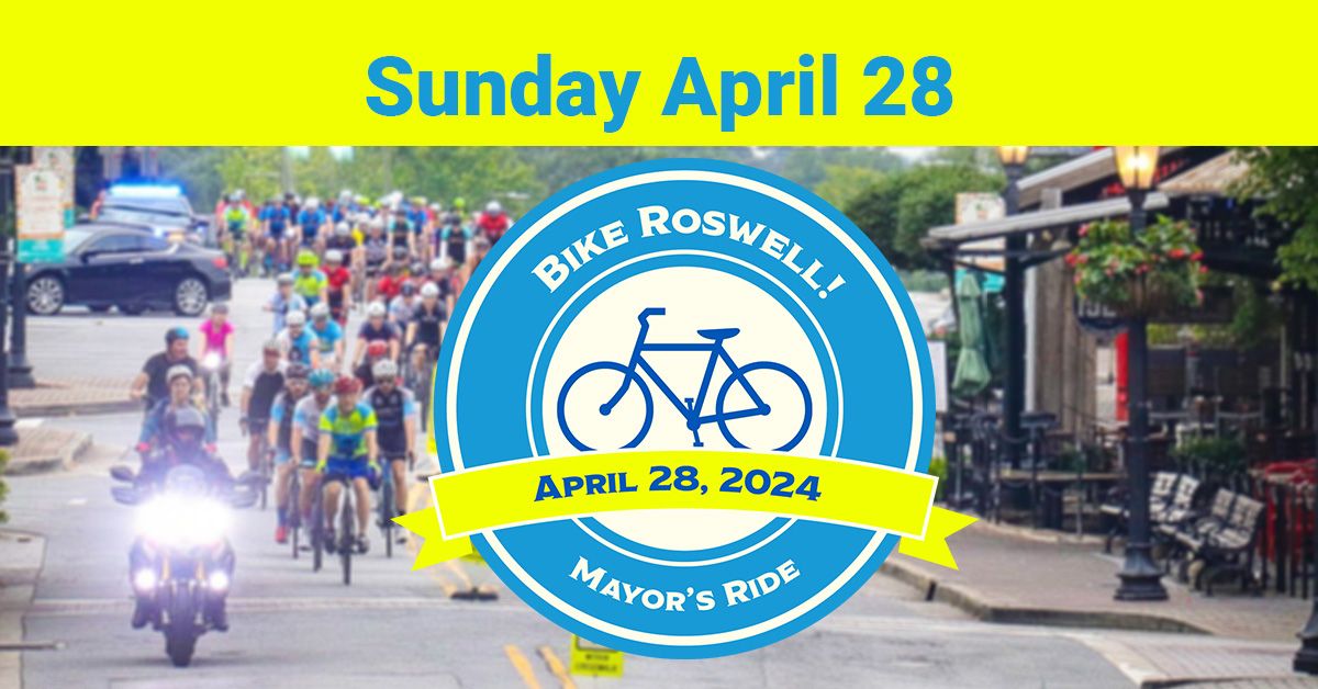 Bike Roswell! Mayor's Ride