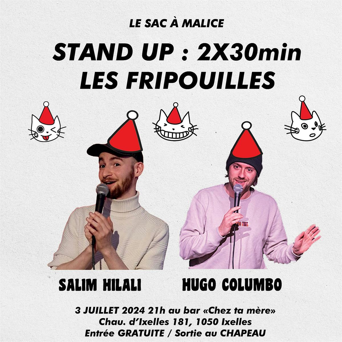 Spectacle Stand Up Le Sac \u00e0 Malice