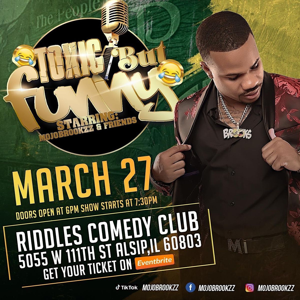 TOXIC BUT FUNNY COMEDY TOUR