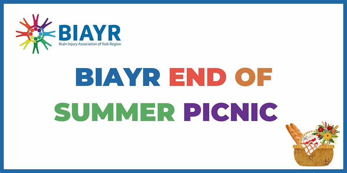 BIAYR's End of Summer Picnic!