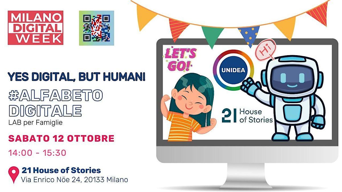 #AlfabetoDigitale - Evento per Famiglie