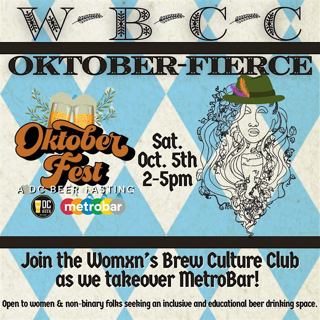 WBCC  OktoberFIERCE at Metrobar feat. DC Beer Media