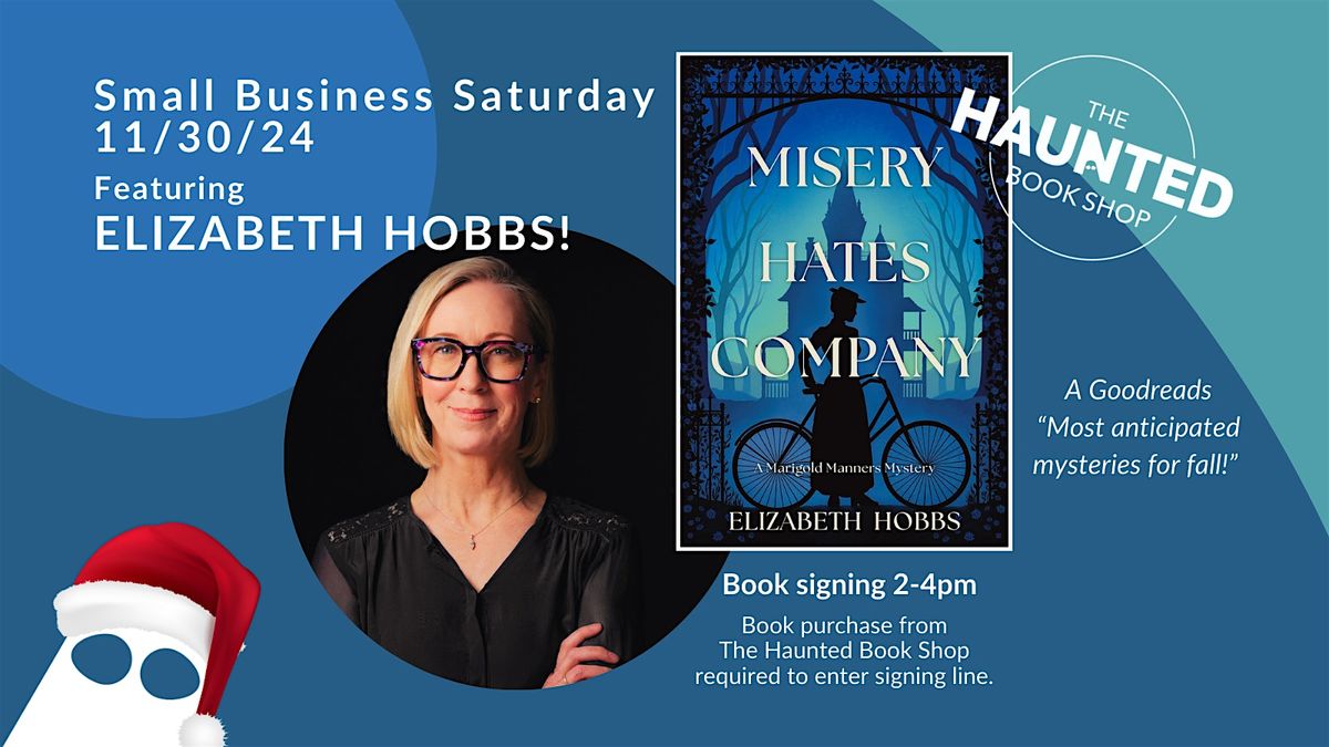 Small Business Saturday with Author Elizabeth Hobbs (Elizabeth Essex)