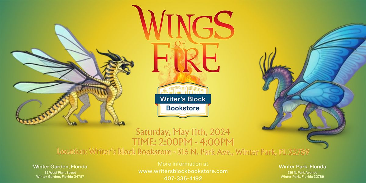 Wings of Fire Party!