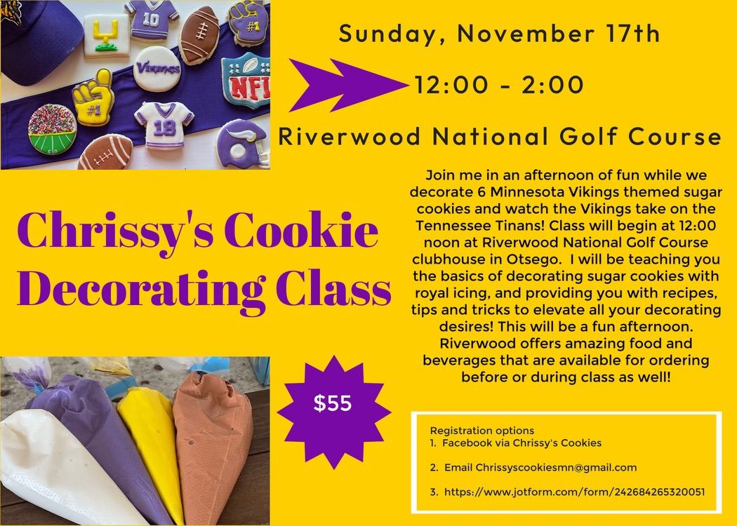 Chrissy\u2019s Cookies Class