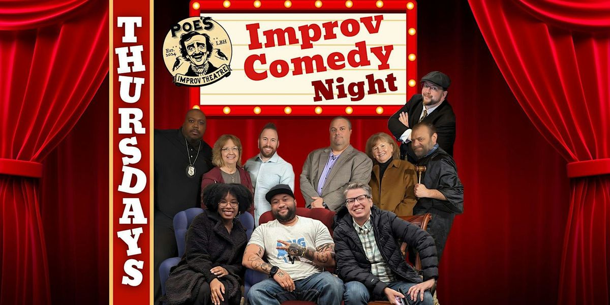 Improv Comedy With Poe's Improv Theatre