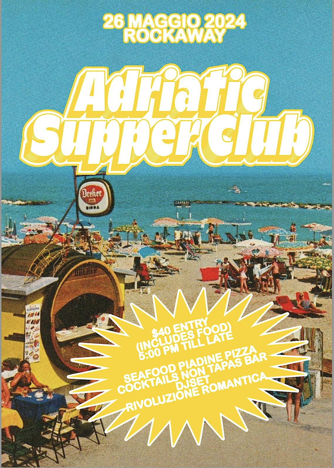ADRIATIC SUPPER CLUB