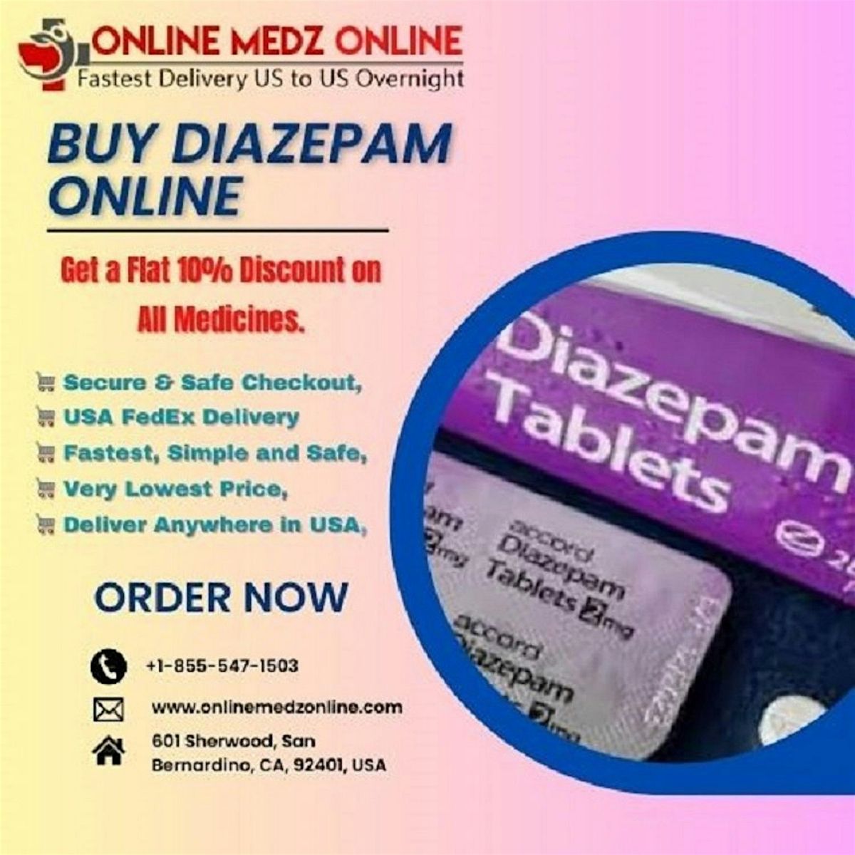Get Diazepam 10mg Online Medicine markdowns