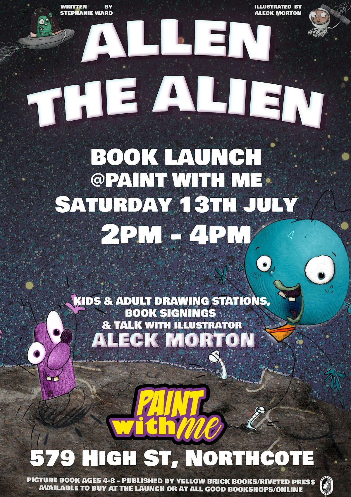 Allen The Alien Book Launch