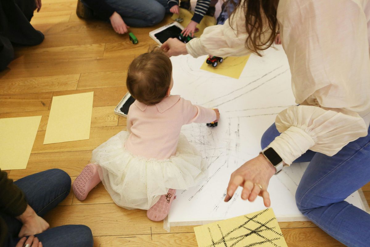 Parent & Toddler Workshop-Explore printmaking techniques with Jenny Slater