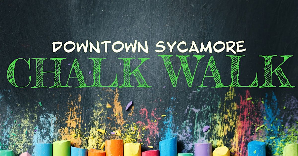 Downtown Sycamore Chalk Walk