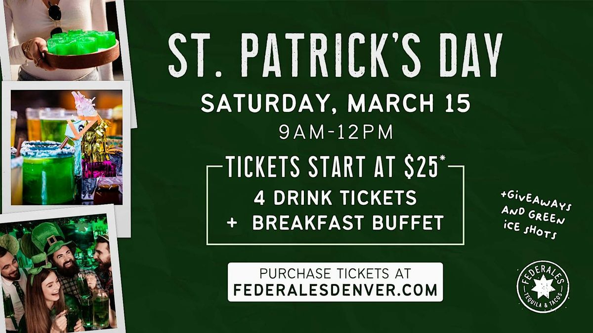 St Patrick\u2019s Day at Federales in RiNo