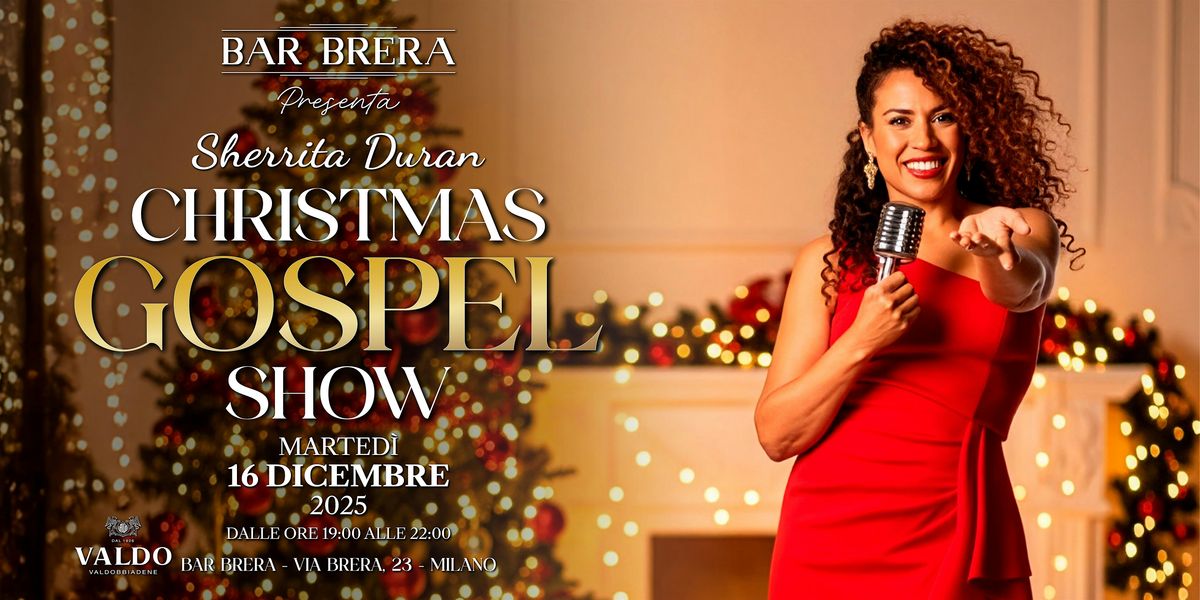 Christmas Gospel Show: la voce di Sherrita accende il Bar Brera
