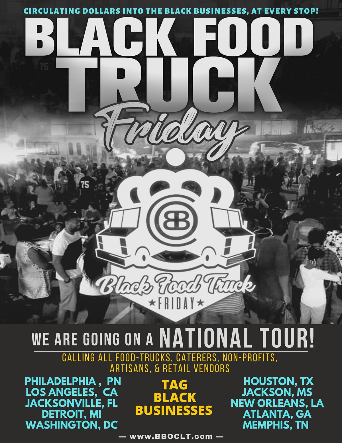 Black Food Truck Fridays-June 25th (COLUMBIA, SC)