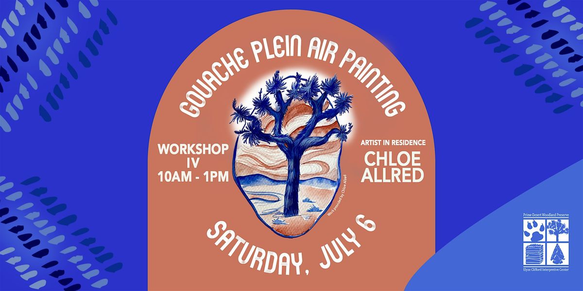 Workshop IV: Gouache Plein Air Painting with Chloe Allred
