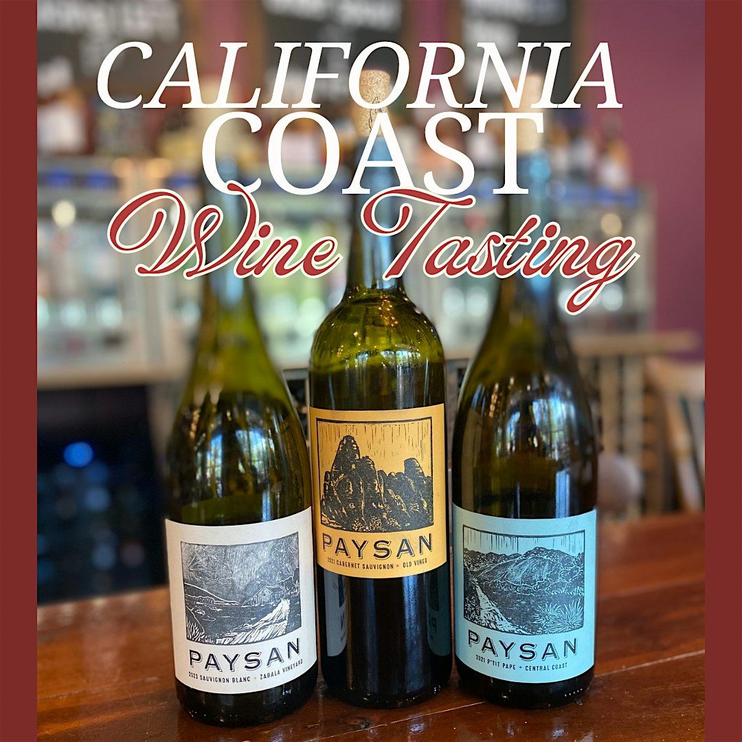 California Coast Wine Tasting