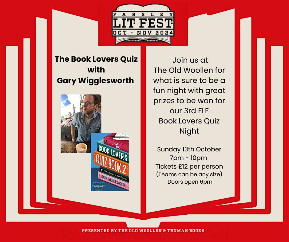 3rd FLF Book Lovers Quiz Night