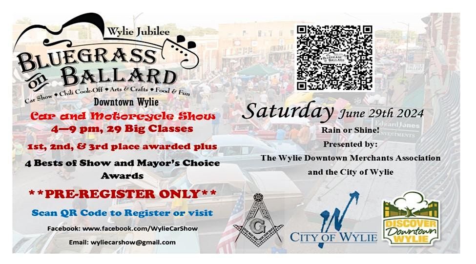 2024 Bluegrass on Ballard Car, Truck, & Motorcycle Show