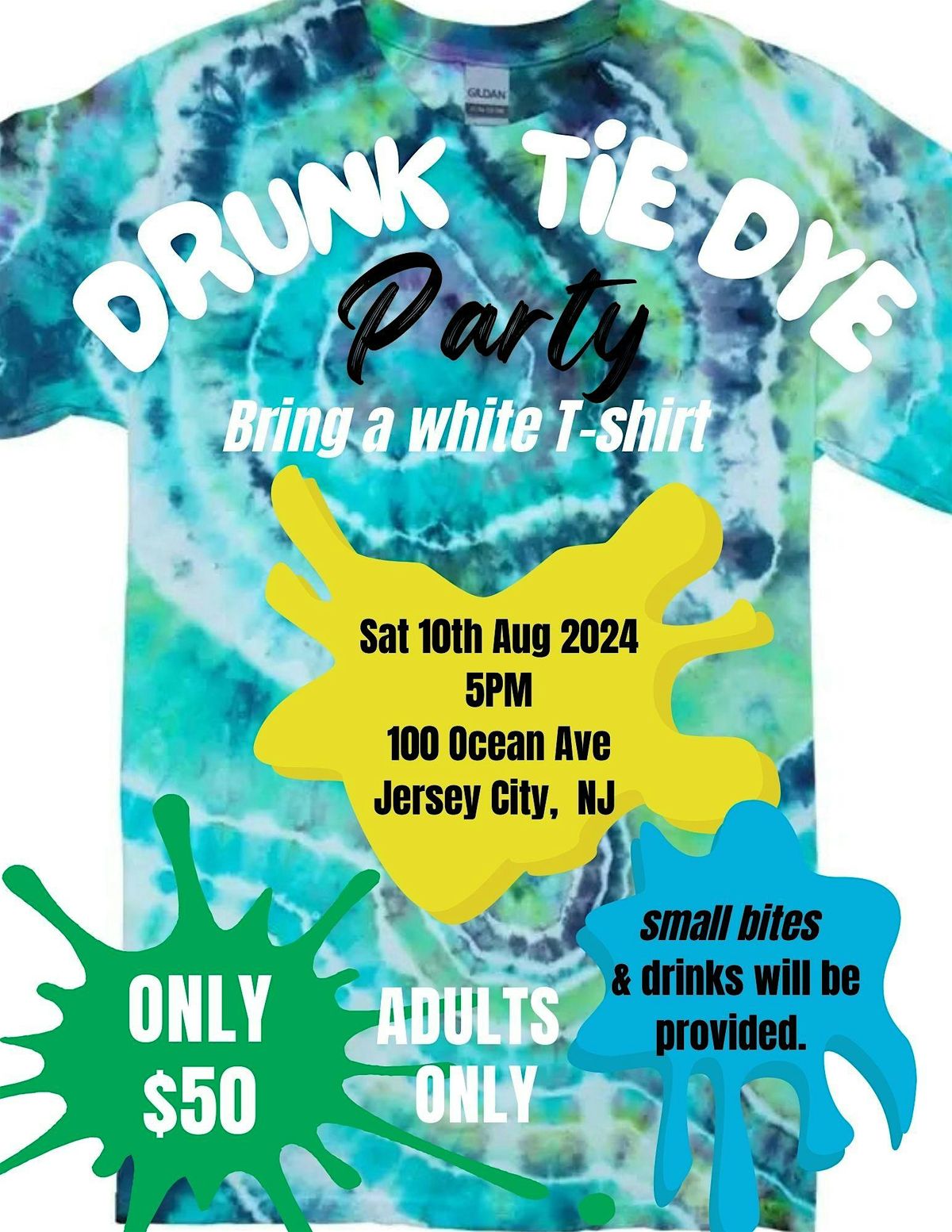 Adult Tie Dye Party