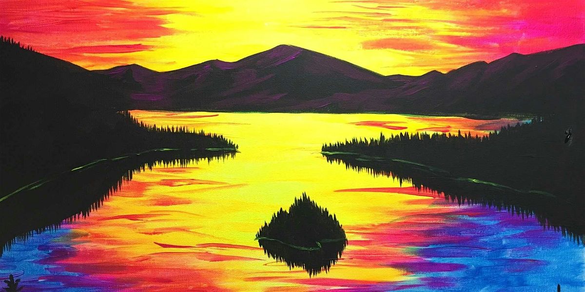 Emerald Bay Sunset - Paint and Sip by Classpop!\u2122