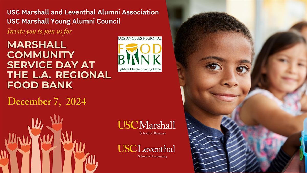 Marshall Community Service Day at L.A. Regional Food Bank