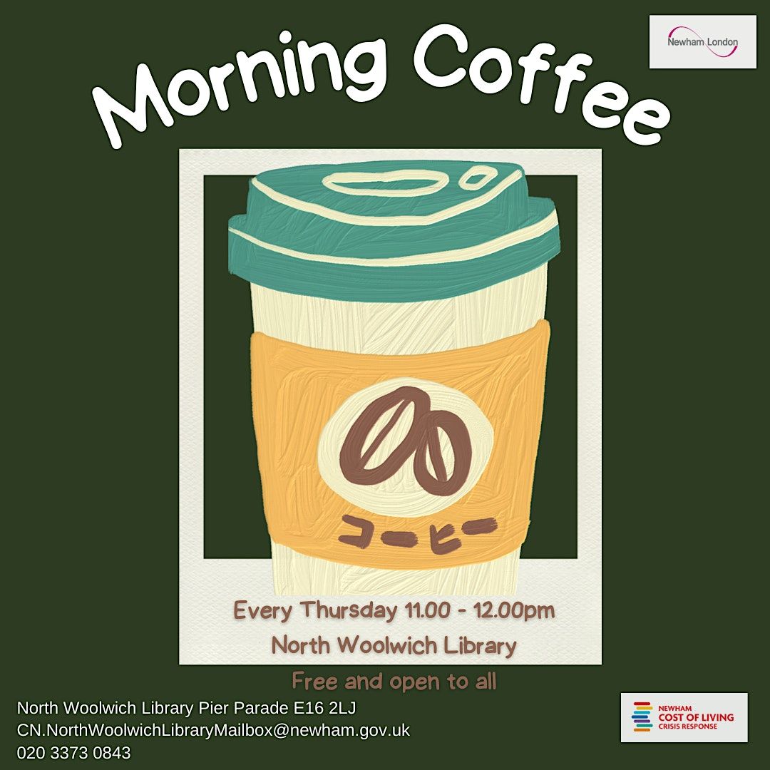 Coffee Morning at North Woolwich Library