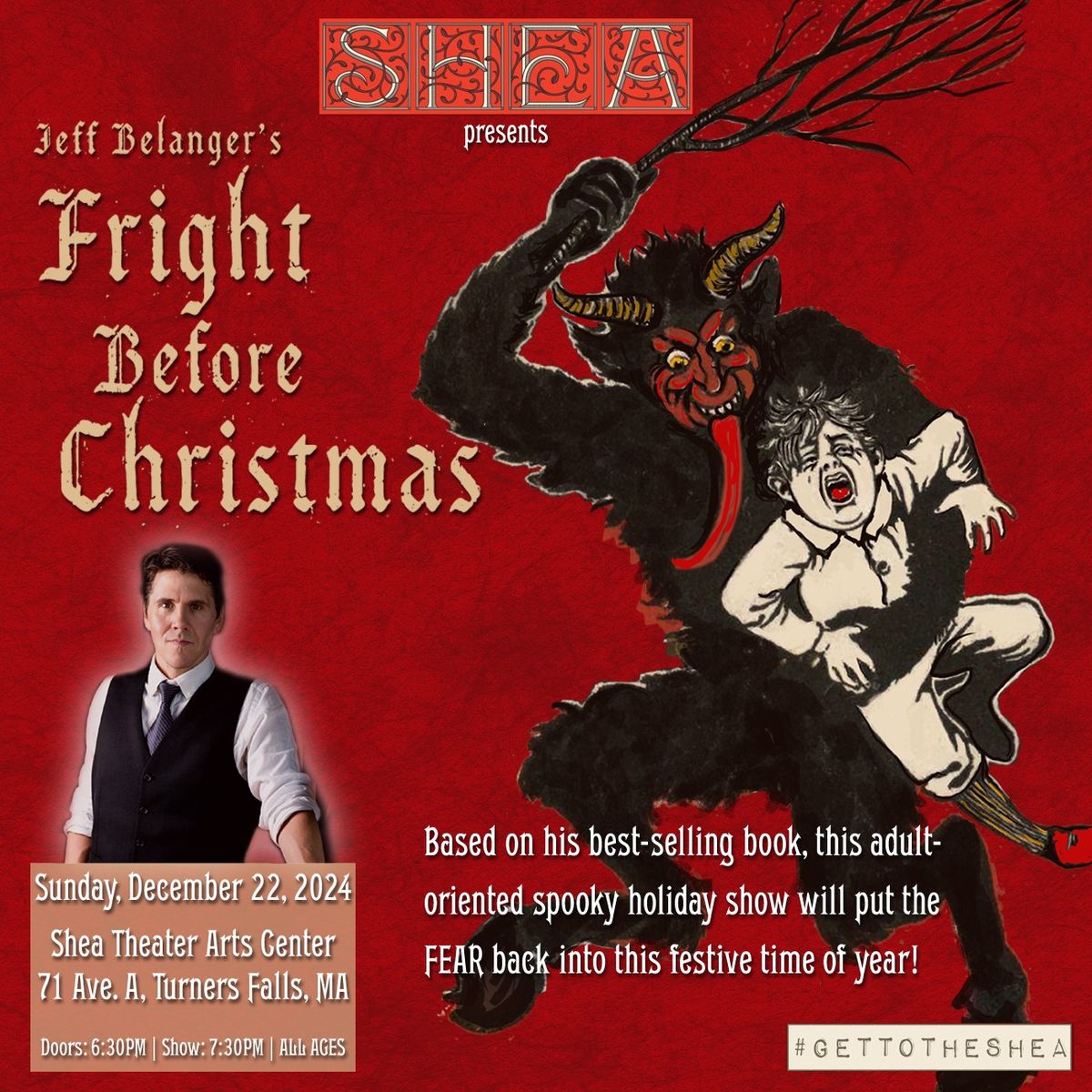 Jeff Belanger\u2019s Fright Before Christmas at the Shea