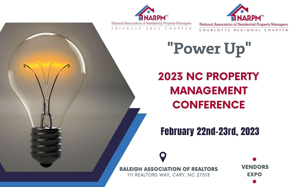 NC Property Management Conference 2023, 111 Realtors Way, Cary, 22