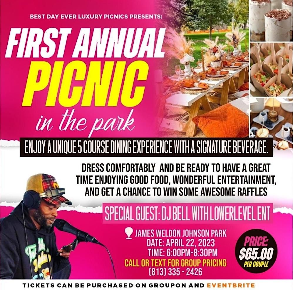 First Annual Picnic in the Park