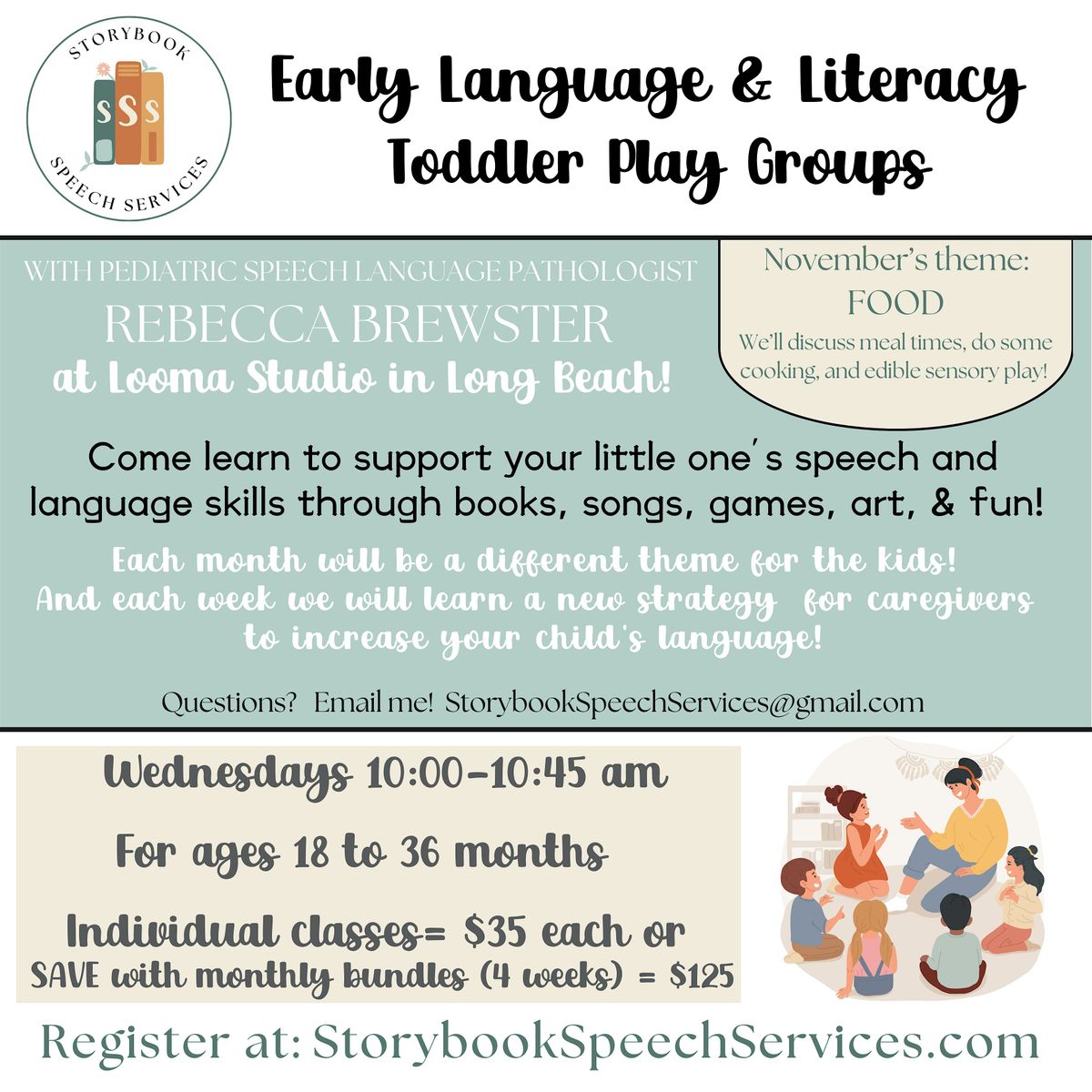 Early Language & Literacy Toddler Play Group