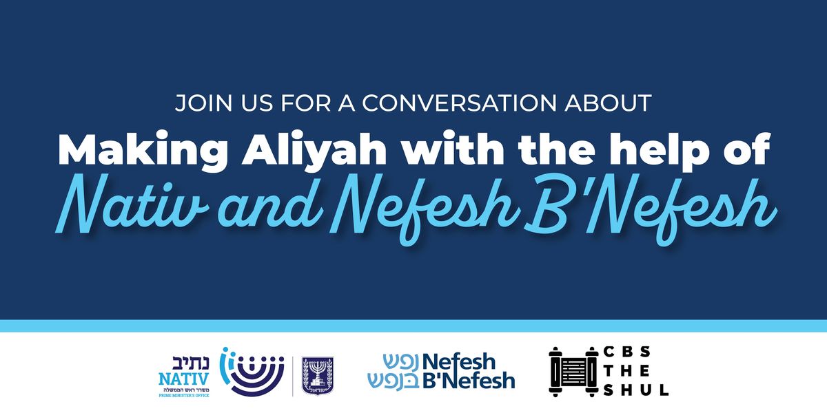 Nefesh B\u2019Nefesh and Nativ Info Night