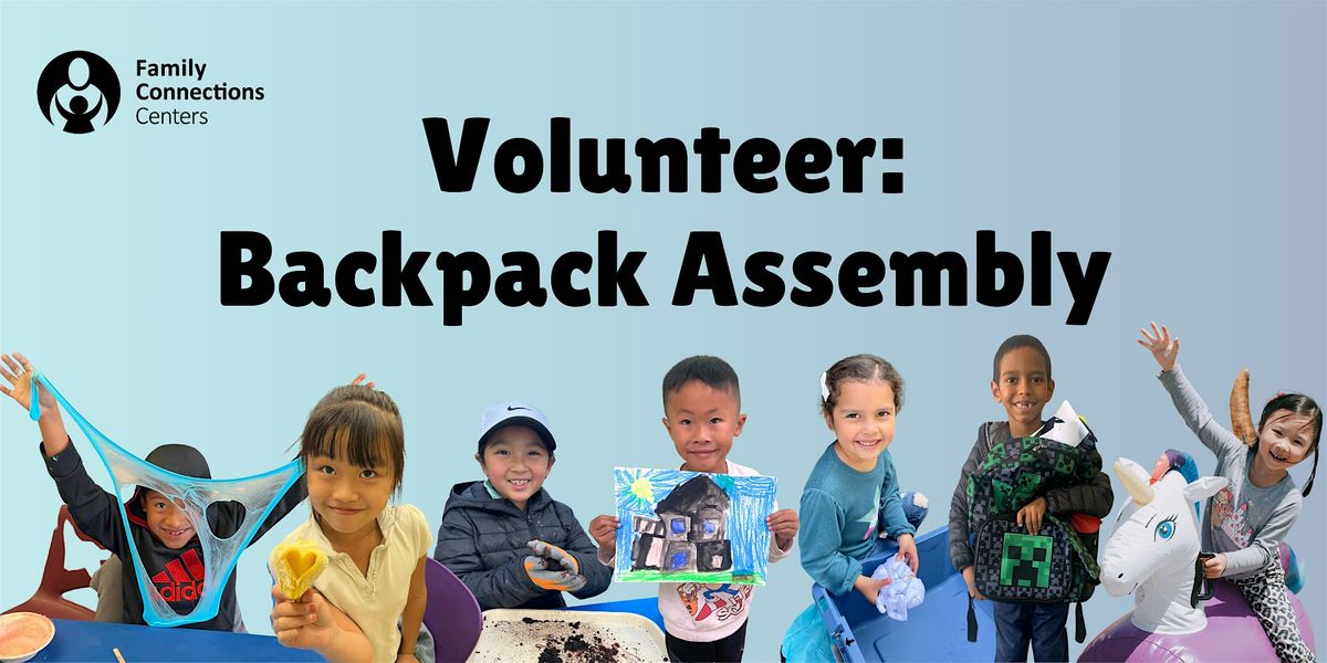 Volunteer: Backpack Assembly Day