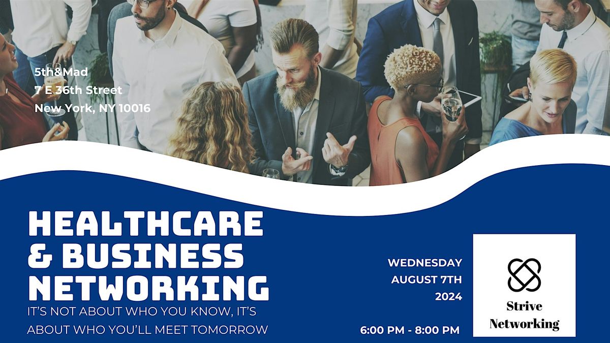 Healthcare and Business Networking | Elevating Your Potential - NYC