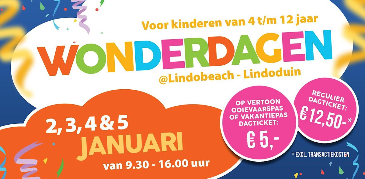 WonderDagen Kerstvakantie in Scheveningen!