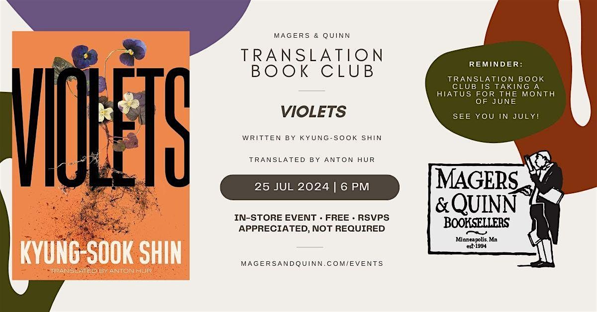 Translation Book Club - Violets