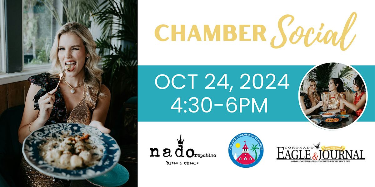 Coronado Chamber of Commerce's  October Networking Mixer